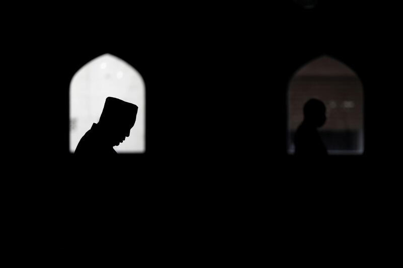 Muslim worshipers attend prayers on the first Friday of Ramadan at the Jamia mosque in Nairobi, Kenya. REUTERS