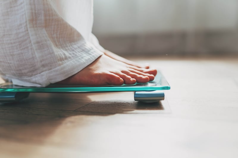 Weighing yourself remains the most popular way to track weight loss or gain. Getty Images