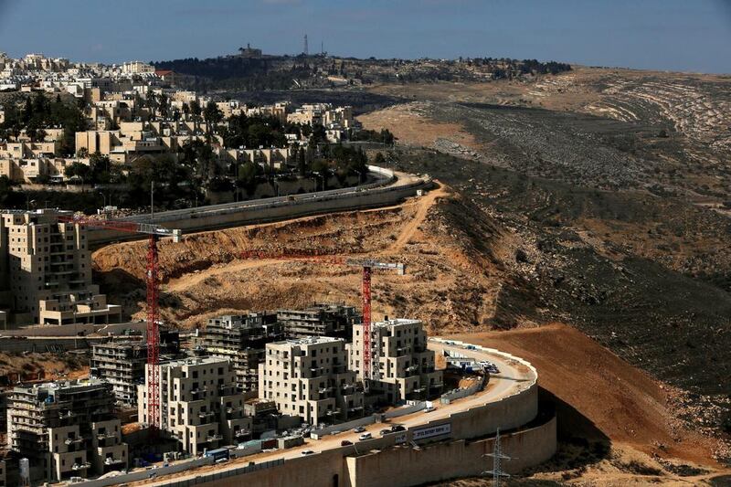 The Israeli settlement of Ramot in an area of the occupied West Bank that Israel annexed to Jerusalem. Ronen Zvulun / Reuters