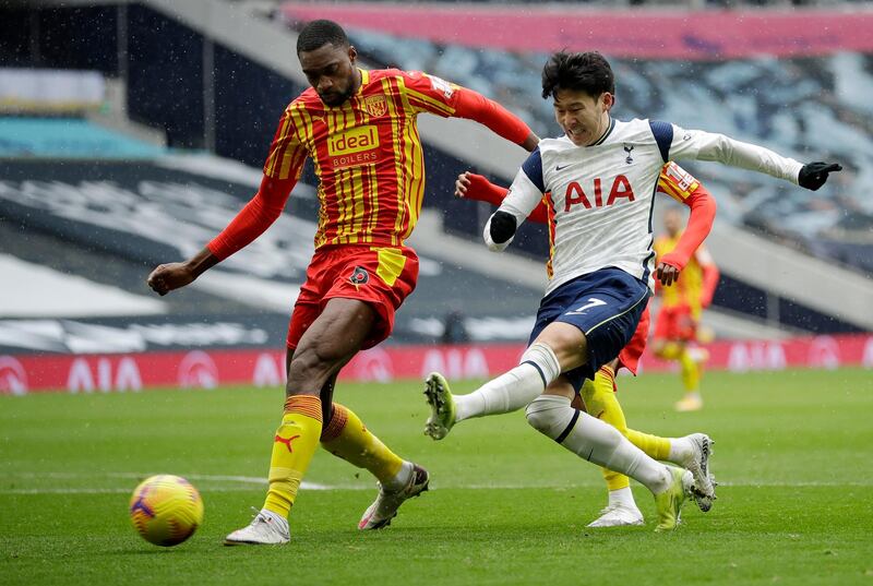 Semi Ajayi - 4: Had been struggling to deal with Kane from kick-off and it no surprise when the Spurs attacker finally opened the scoring in second half. Getty