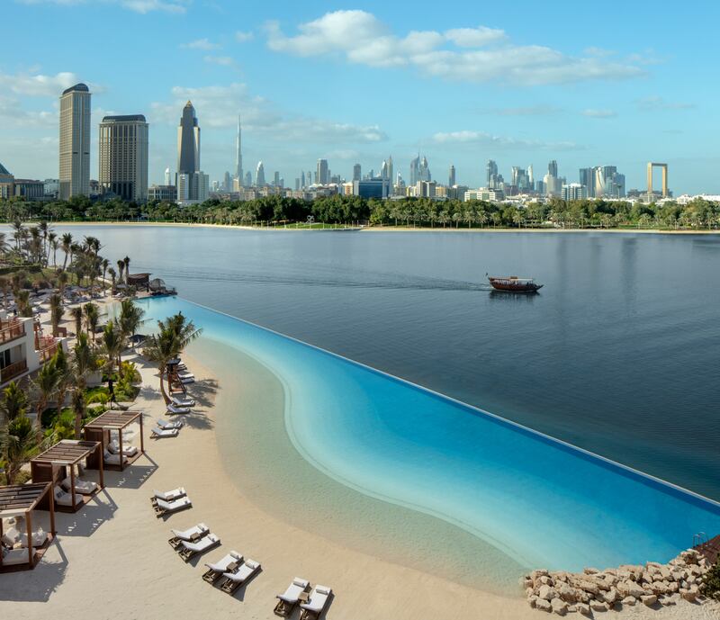 Park Hyatt Dubai is home to two stunning lagoon pools. All photos: Park Hyatt