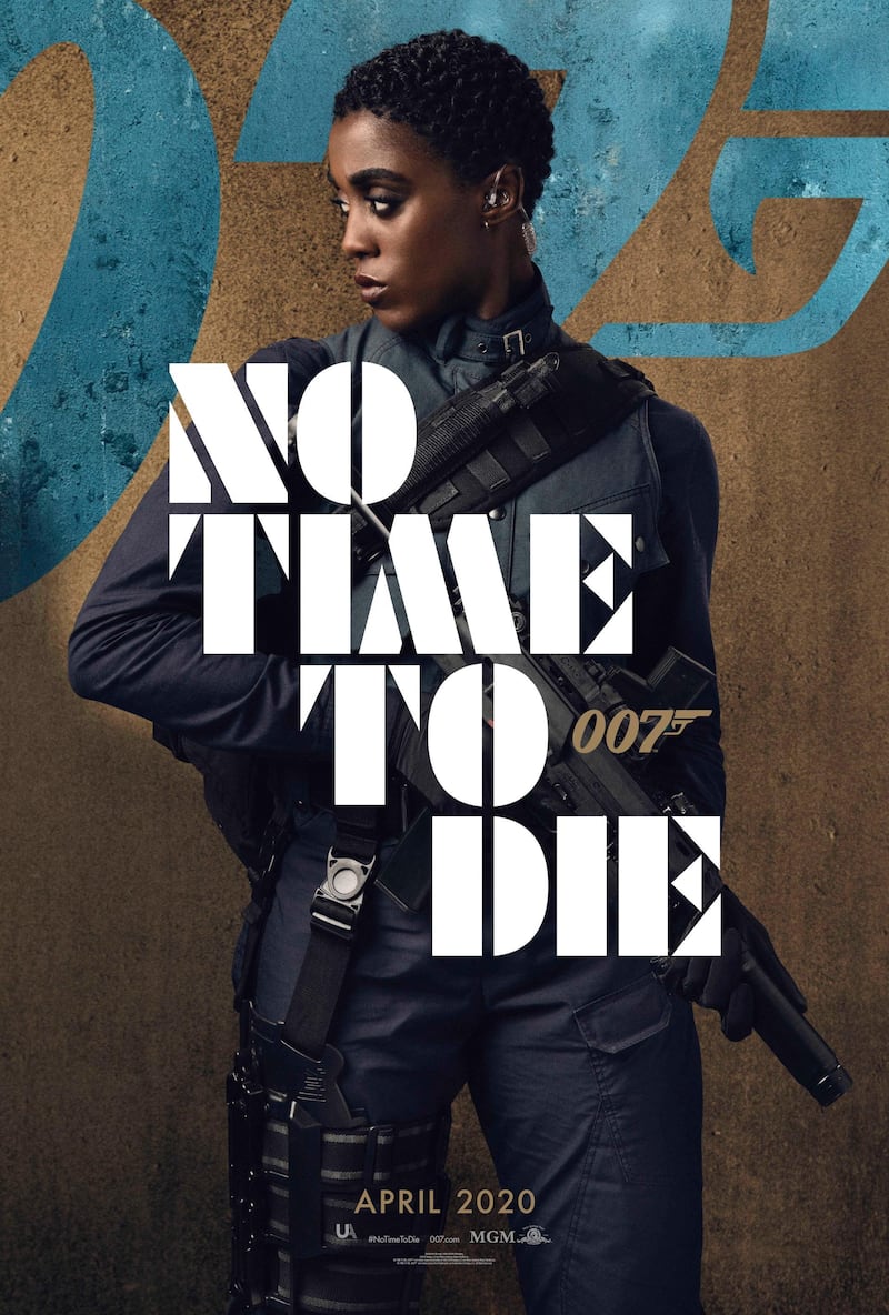 No Time To Die poster featuring Lashana Lynch. Courtesy MGM