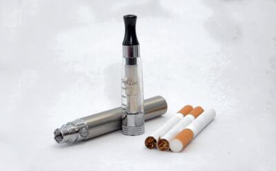 Many smokers alternate between vapes and cigarettes, putting themselves at high risk of cancer and heart disease. Getty