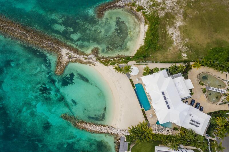 An aerial view of Elisium. Courtesy Sotheby’s International Realty