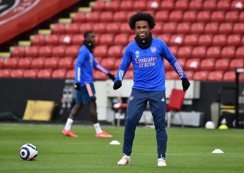 SUB: Willian, 5 - Replaced Saka in the 69th minute but he offered little, although he didn’t really need to get beyond second gear. EPA