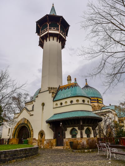 An Ottoman-style enclosure at the zoo in Budapest. Photo: Ronan O'Connell