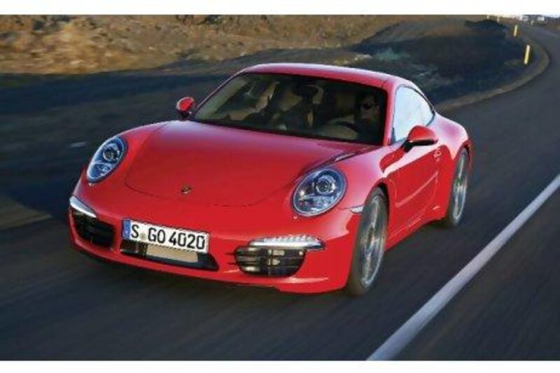 The new Porsche 911 Carrera Coupe, which will unveiled at the Frankfurt Motor Show this week.