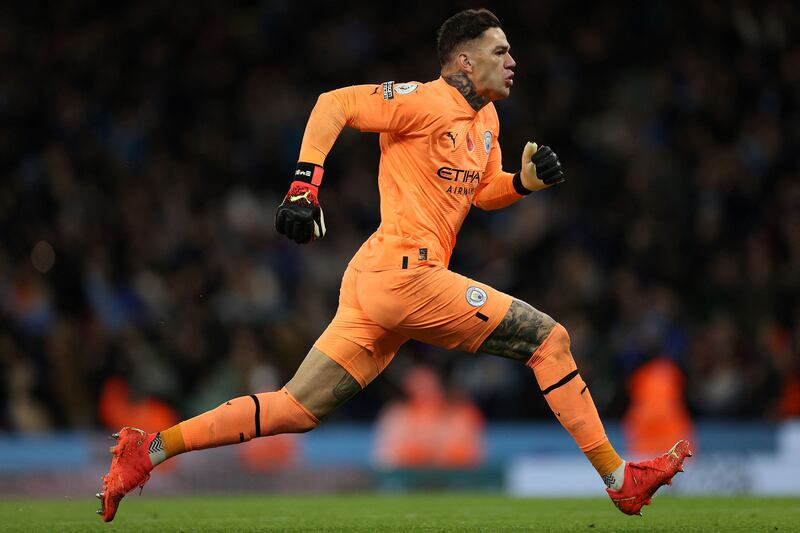Ederson earns £100,000 a week at Manchester City. AFP