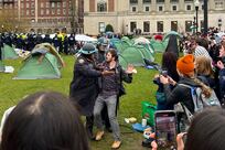 Police clear Columbia University student camp calling for Israeli divestment