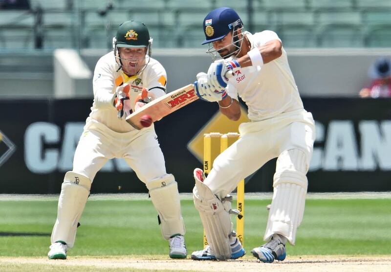 Virat Kohli scored four centuries during the 2014 Australia tour, one of the most significant moments of his Test career. AFP