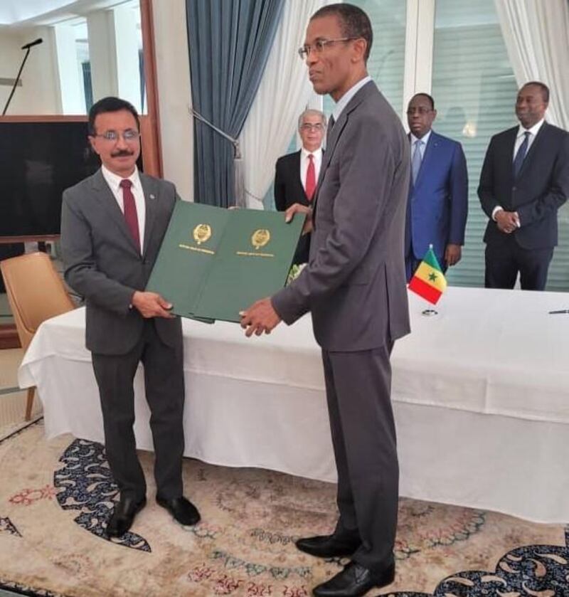 DP World and the Government of Senegal signed agreements for the development of a deep water port at Ndayane, approximately 50kms from the existing port and near the Blaise Diagne international airport. Courtesy: DP World