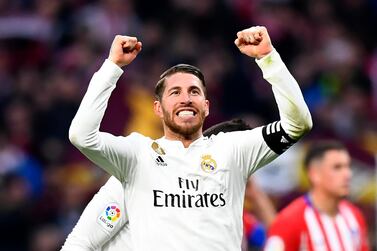 Real Madrid captain Sergio Ramos has curiously fallen in love with VAR after initially having a dislike for it. Gabriel Bouys / AFP