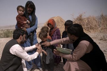 More than 57 million children in Pakistan have been vaccinated though a UAE polio eradication campaign. Photo by Mobeen Ansari