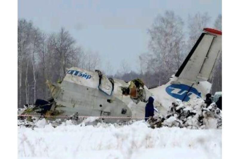 The crash in Siberia on Monday was a reminder of Russia's aviation safety record, a reader says. Marat Gubaydullin / AP