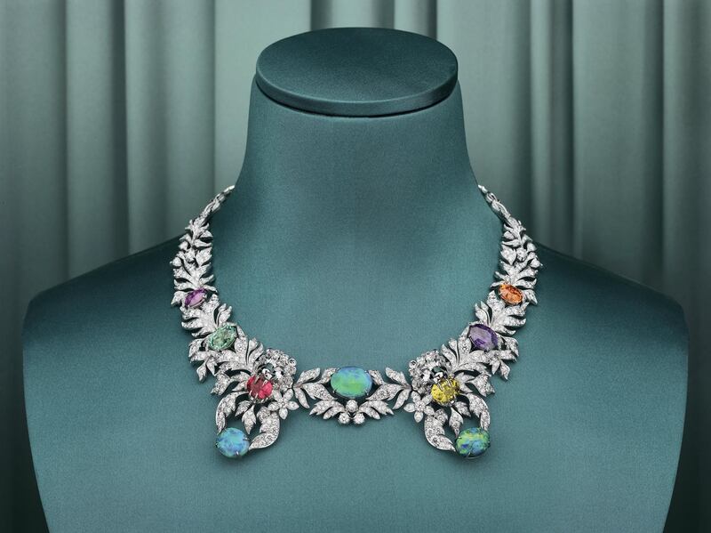 A necklace from the Hortus Deliciarum line, Gucci's first ever high jewellery collection
