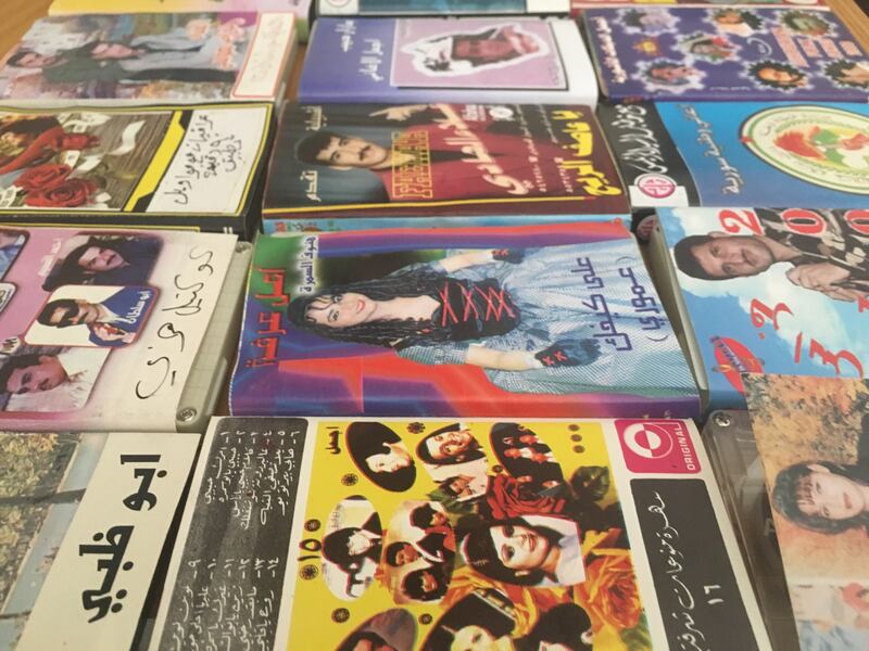 The rich and diverse collection of the Syrian Cassette Archives. Mark Gergis / Syrian Cassette Archives