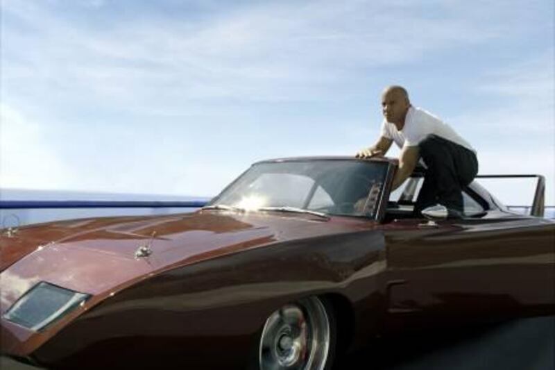A handout photo of VIN DIESEL as Dom in "Fast & Furious 6" (Courtesy: Universal Pictures)
