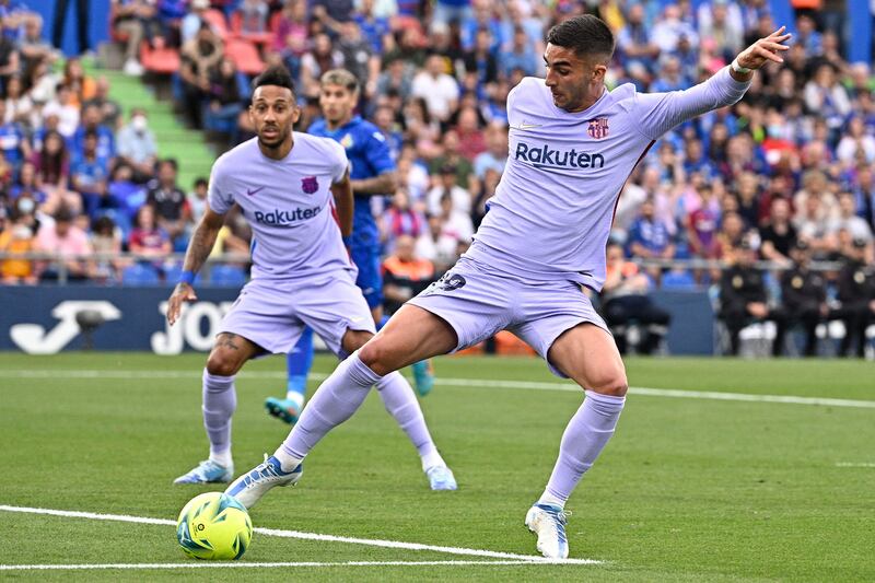 Ferran Torres 5 - Signed from Manchester City, his four goals (and four assists) in 1,417 league minutes was disappointing. He’s scored two in one game for City against Arsenal in August before his January move. He got another two in a March home win against Osasuna, but he was profligate elsewhere and needs consistency. Selfless, hard-working, supported by the crowd, versatile – but he needs to sharpen up in front of goal. AFP