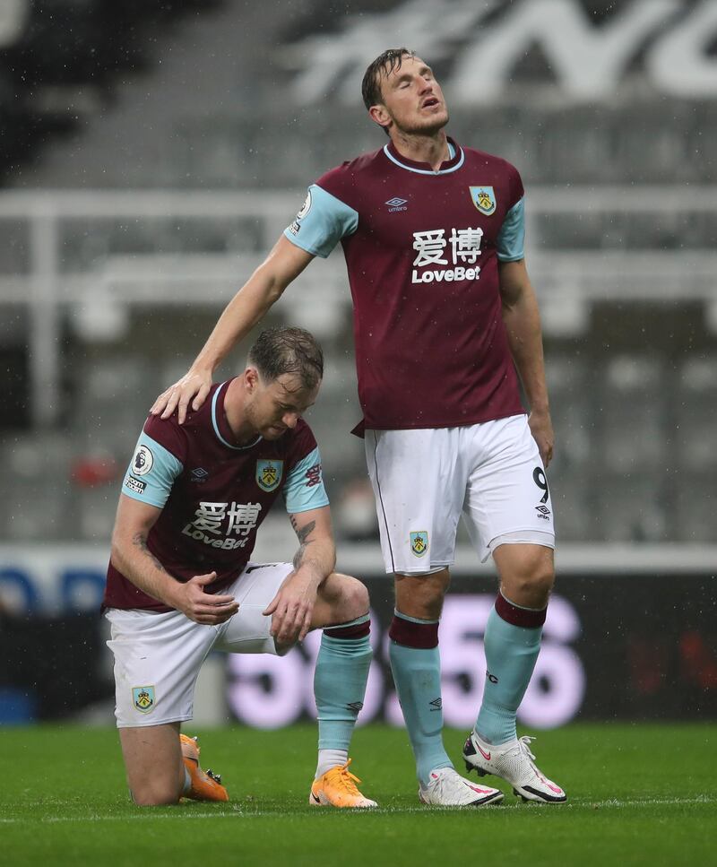 Chris Wood - 6: Half a chance early on after being set-up by Barnes but couldn’t find his feet and miskicked his shot. Left fighting for scraps due to poor service from midfield. Header at start of second half easily saved by Darlow. EPA