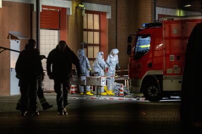 Police found digital media at the house they searched in Germany but no trace of ricin or cyanide. AP 