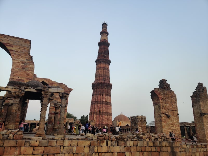 9. Ninth on the list is Qutab Minar, a Unesco World Heritage Site and one of New Delhi's most Instagrammable destinations. Getty Images