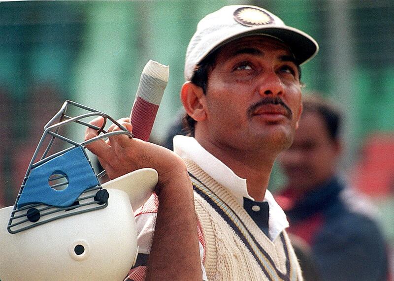 This files pitures dated 13 January 1998 shows Indian skipper Mohammad Azharuddin arriving for a batting practice in Dhaka Stadium  ahead of first India-Pakistan encounter of the tri-nation Silver Jubilee Independence Cup Cricket.  Indian Central Bureau of Investigation (CBI) made public, 01 November 2000, in New Delhi, a report accusing  a galaxy of top cricket stars of match-fixing.  Testimonies from bookmakers and players claim that former Indian captain Azharuddin, among others, took huge sums of money for match-fixing.   AFP PHOTO (Photo by AFP FILES / AFP)