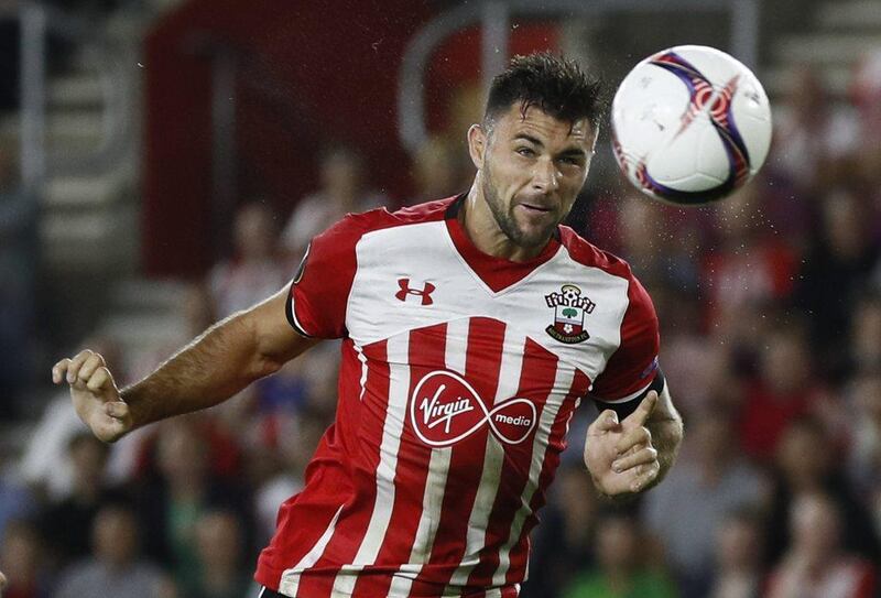 Southampton’s Charlie Austin scores their second goal. Stefan Wermuth / Reuters