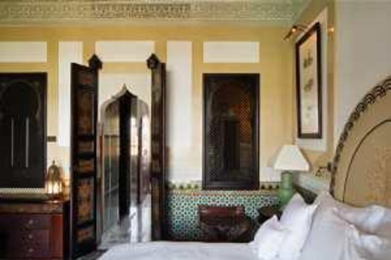 La Mamounia" hotel in Marrakech.  Credit: Alan Keohane2009 www.still-im