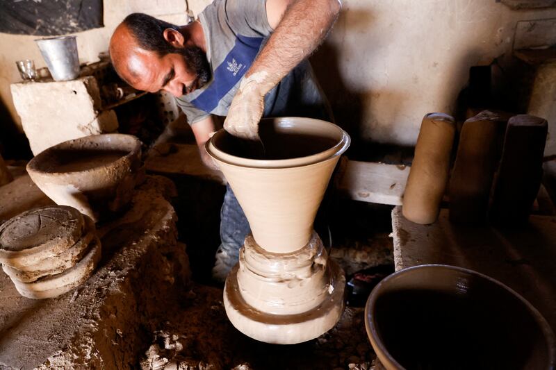 Iraqis still use ceramics to keep water cool, especially in areas where there is no electricity or water
