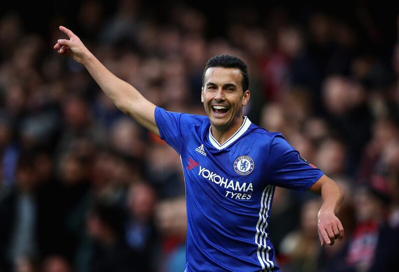Pedro will leave Chelsea after five years at the club. Getty Images