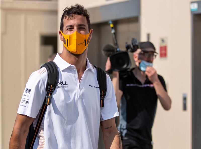 McLaren's Daniel Ricciardo. Victor Besa / The National