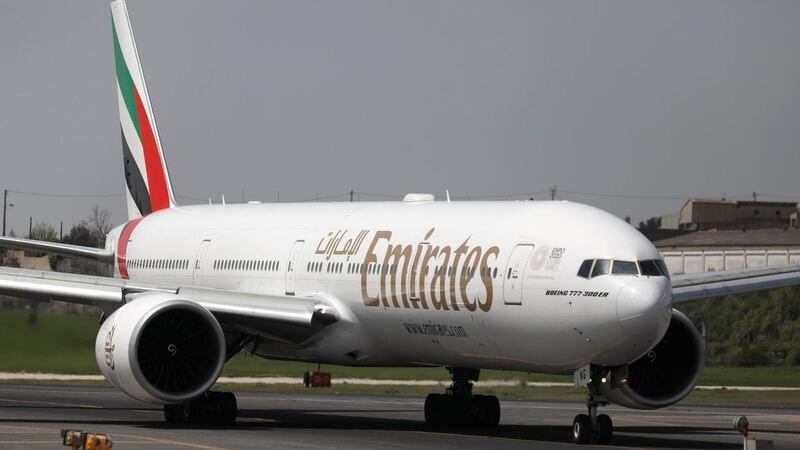 An Emirates flight from Dubai to Iraq has been cancelled due to 'poor visibility' at Basra Airport.