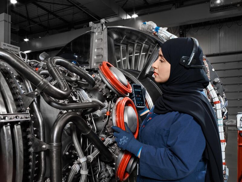 Sanad has been a trusted MRO partner for the V2500 engine. Courtesy SANAD