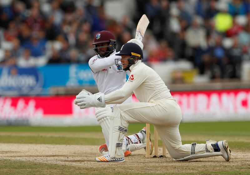 Cricket - England vs West Indies - Second Test - Leeds, Britain - August 29, 2017   West Indies' Shai Hope in action   Action Images via Reuters/Lee Smith