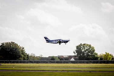 World’s first hydrogen powered commercial flight takes off. Courtesy ZeroAvia