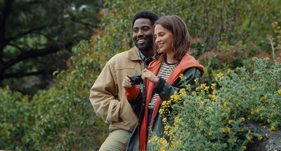 John David Washington as Beckett and Alicia Vikander as April in the thriller, released on Netflix on August 13