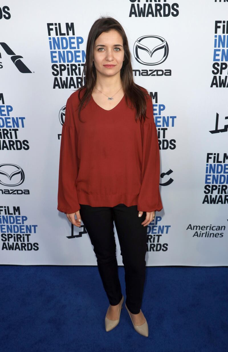 Waad Al-Kateab attends the 2020 Film Independent Spirit Awards Nominee Brunch at the Boa Steakhouse on Saturday, Jan. 4, 2020, in West Hollywood, Calif. (Photo by Willy Sanjuan/Invision/AP)