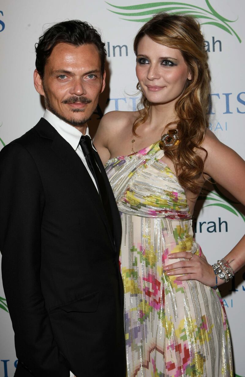 DUBAI. NOV.21st. 2008.Fashion designer Matthew Williamson and actress Mischa Barton arriving  at the  grand opening of the Atlantis hotel, Dubai on thursday night  Stephen Lock  /  The National  .  *** Local Caption ***  SL-kylie-030.jpgSL-kylie-030.jpg