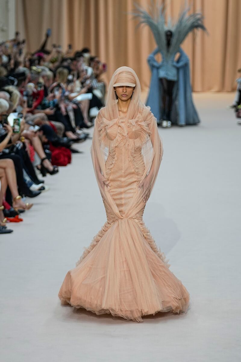 The Jean Paul Gaultier haute couture autumn/winter 2022-2023 show as part of Paris Fashion Week.