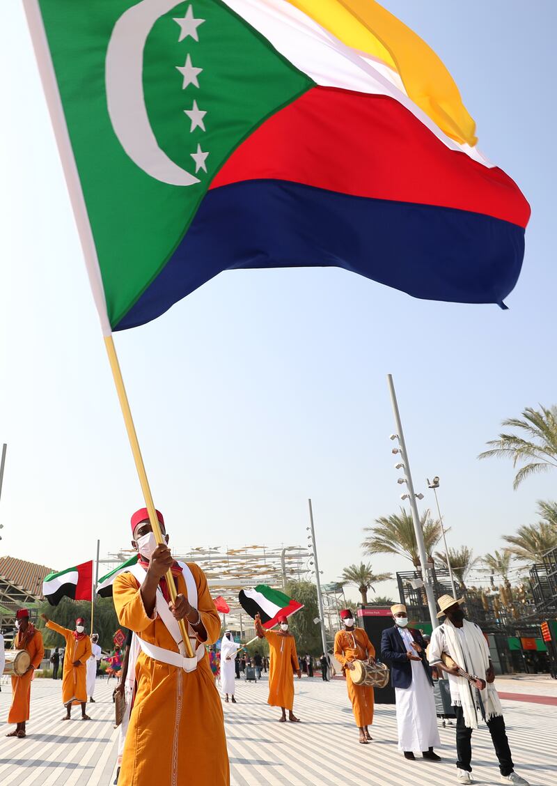 Comoros country day is celebrated at Expo. All photos: Expo 2020 Dubai