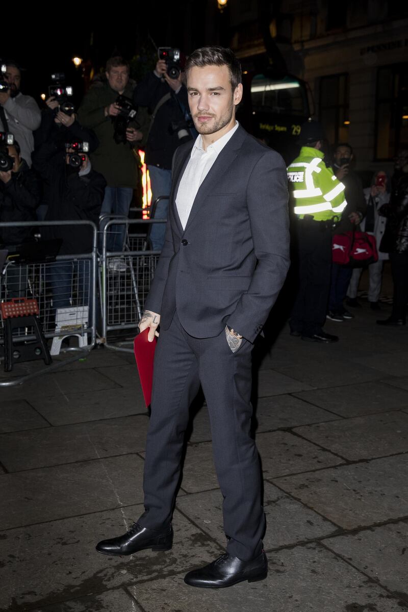 Liam Payne attends a gala at National Portrait Gallery on March 12, 2019. Getty Images