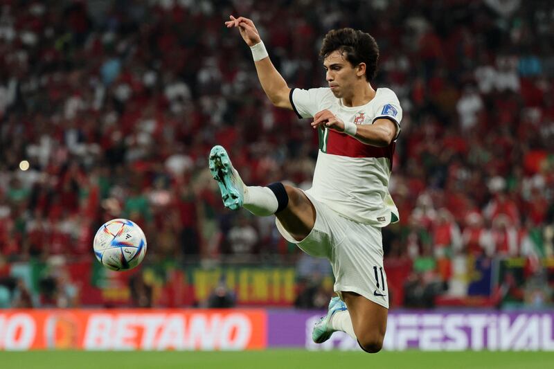 Joao Felix - 6, Had an early header saved, a shot deflected off El Yamiq before sailing narrowly wide and a first-time effort that he completely wasted. Had some poor touches and struggled in one-on-ones against Hakimi. His brilliant shot was denied by Bounou. AFP