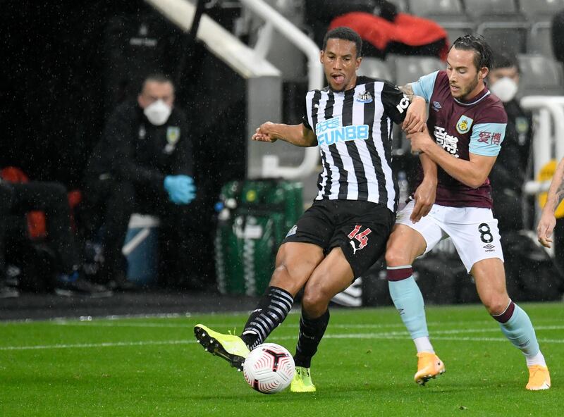 Isaac Hayden - 7: One wonderful crossfield ball in the first half to Krafth down right. Shot from edge of area straight at Pope in second. Mr Reliable in midfield for the black and whites. AP