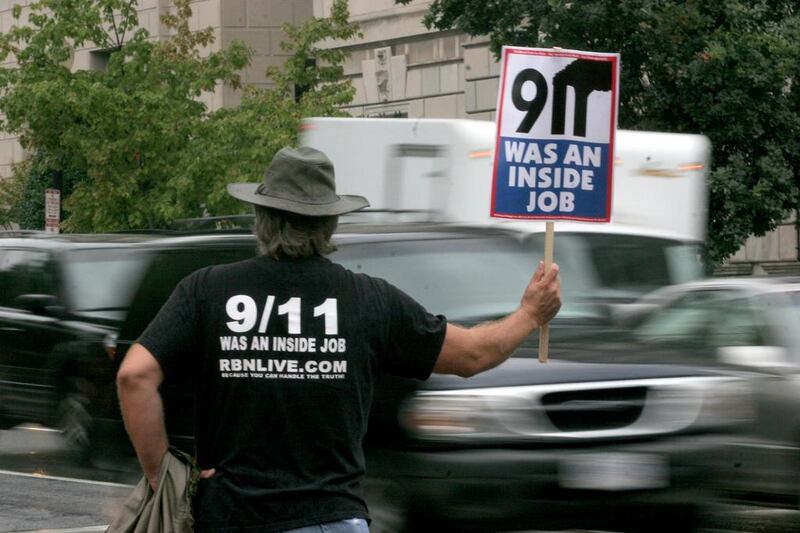 Conspiracy theories around the September 11 attacks on New York and Washington run rampant in the United States. AFP