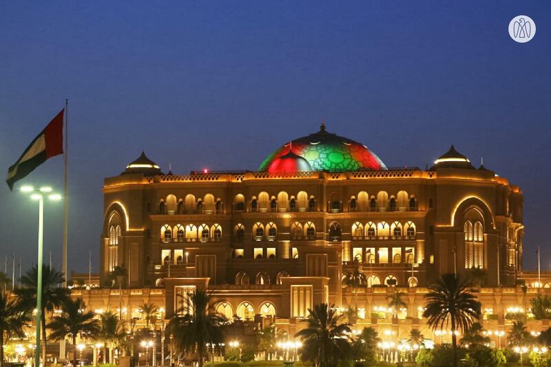 Abu Dhabi lights up its iconic landmarks with the colours of the Jordanian flag in celebration of the 75th anniversary of the Hashemite Kingdom of Jordan’s Independence. Abu Dhabi media office 