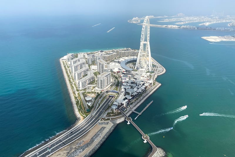 Landmarks such as Bluewaters Island and Ain Dubai, the world’s largest observation wheel, have put Dubai on the map as a global lifestyle destination. Reuters