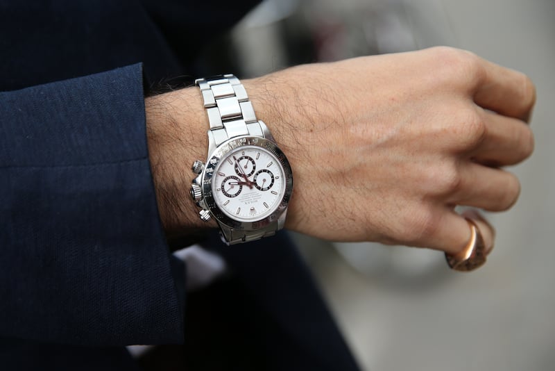 The number of watches recorded as lost or stolen has more than tripled over the last 12 months, according to the world's largest watch database. PA