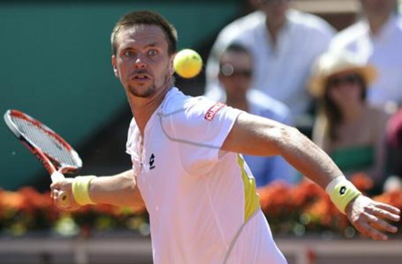 Robin Soderling proves his win over Rafael Nadal was no fluke as he claimed the scalp of the Russian world No 10 Nikolay Davydenko.