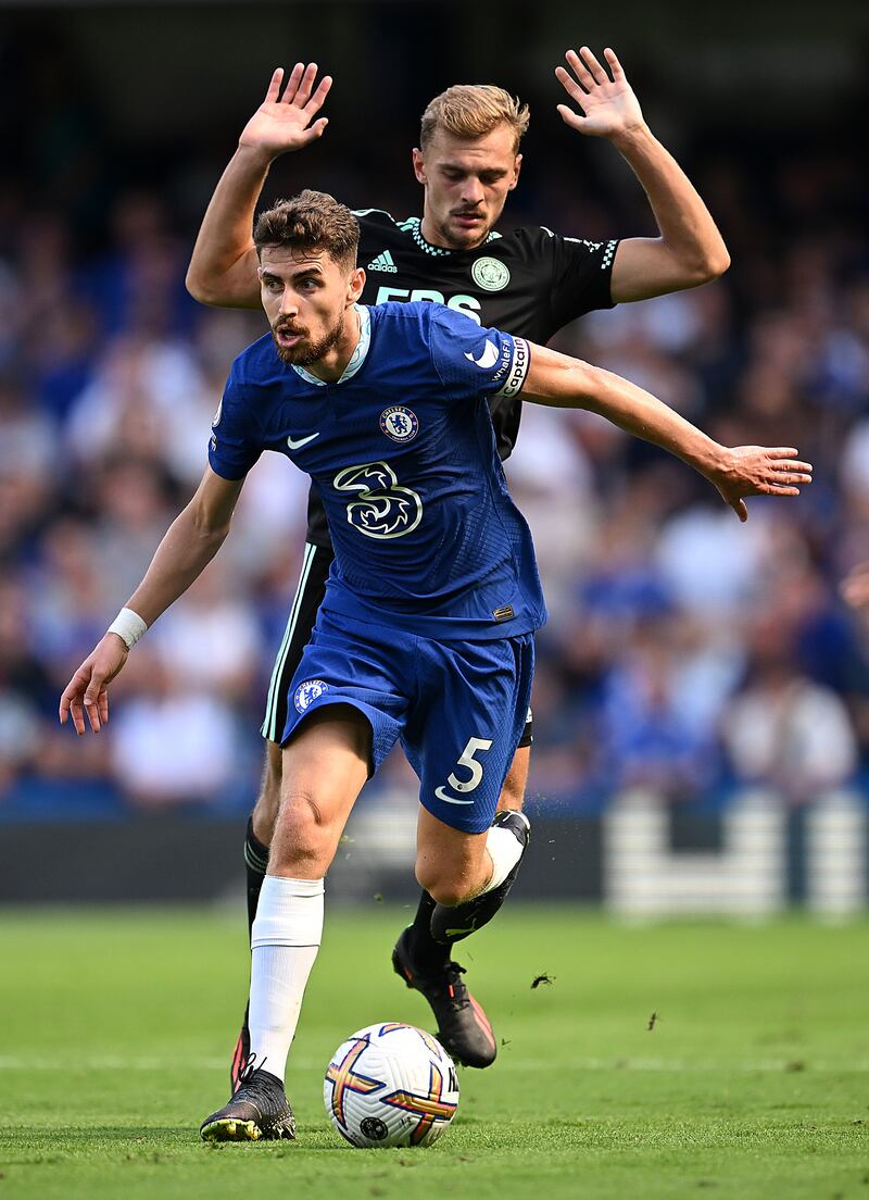 Jorginho – 6. The Italian lost his creative freedom following the sending off of Gallagher, and he was unable to influence play too much thereafter. Getty