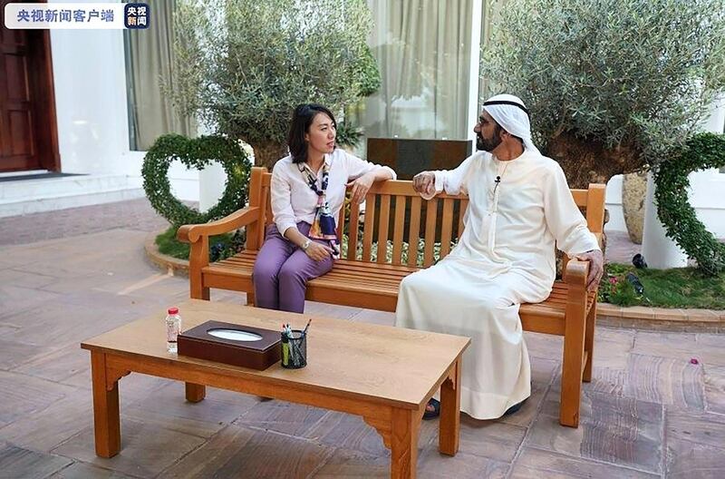 In an interview with China’s state TV broadcaster China Central Television (CCTV) Sheikh Mohammed bin Rashid, Vice President and Ruler of Dubai, applauded the strong relations that the UAE and China have built since establishing diplomatic ties in 1984. WAM